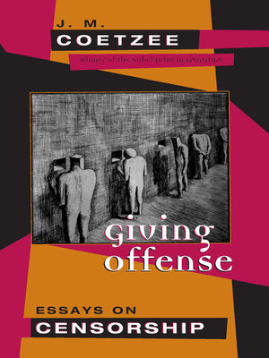 cover image of Giving Offense